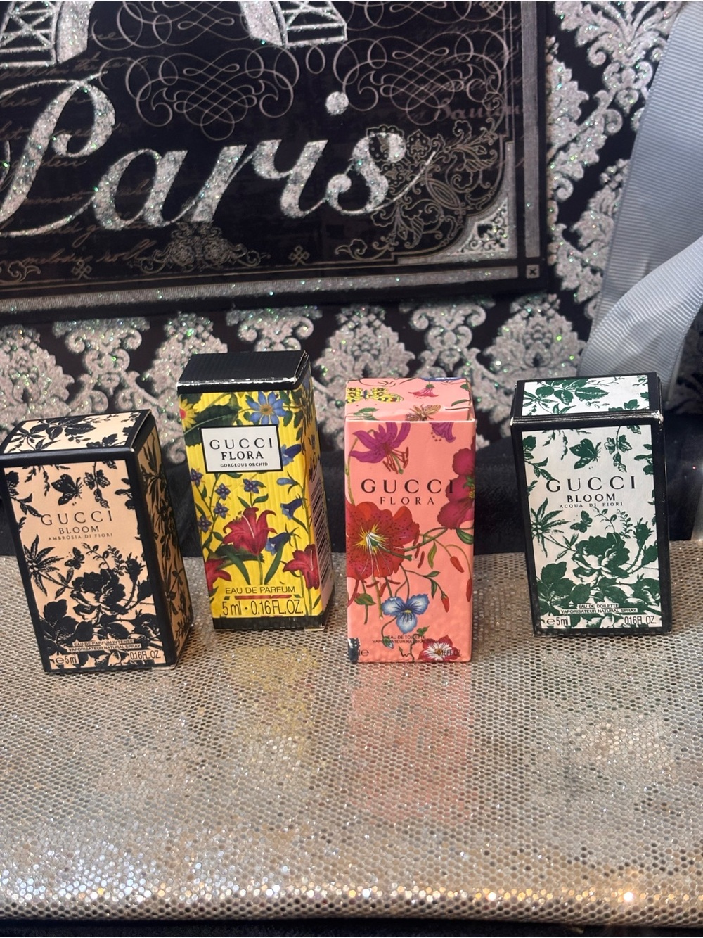 Gucci Perfume minis Set of 4